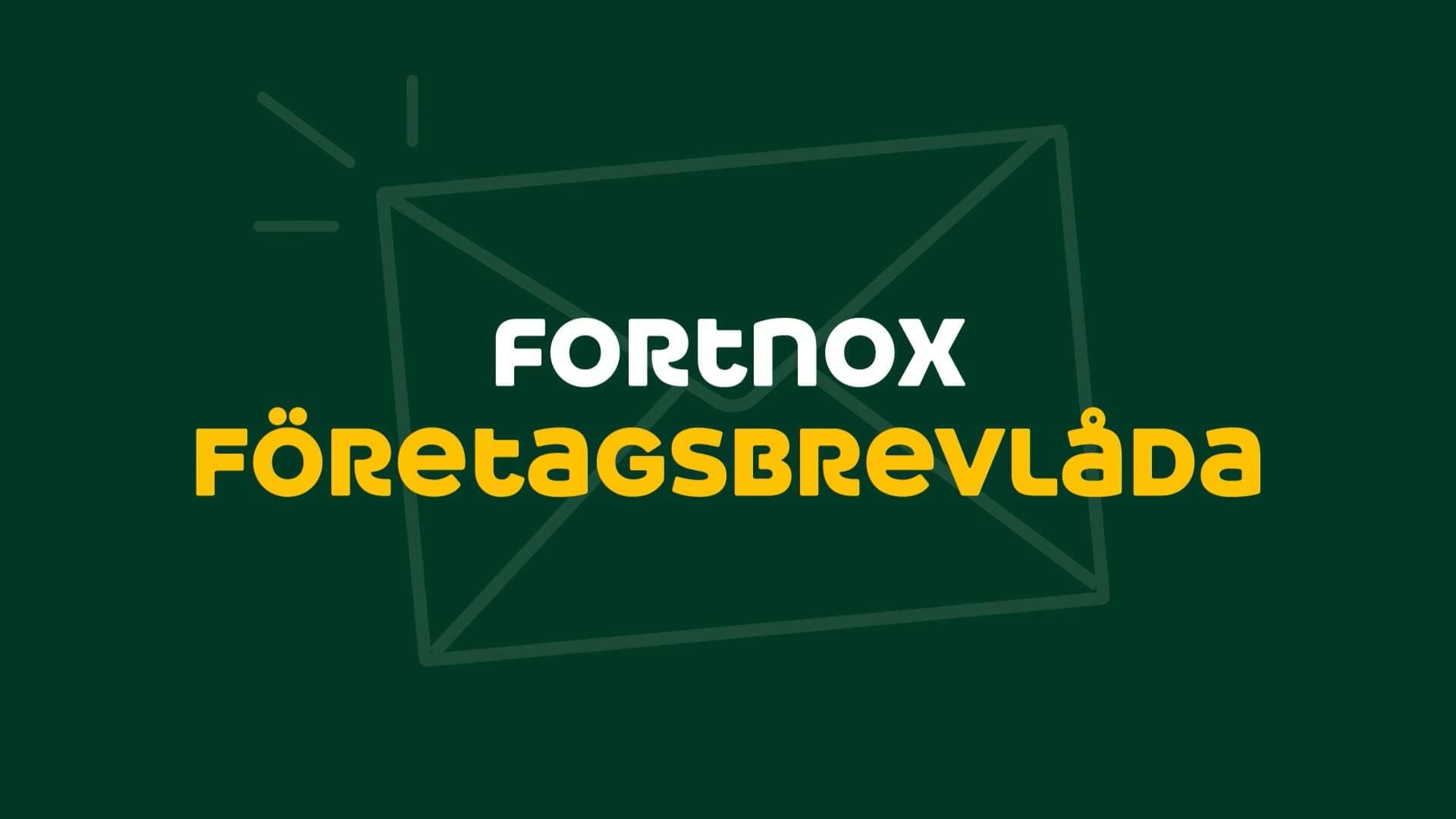Stillbild på företagsbrevlådan