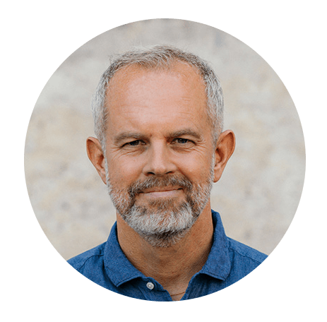 Porträttbild på en man